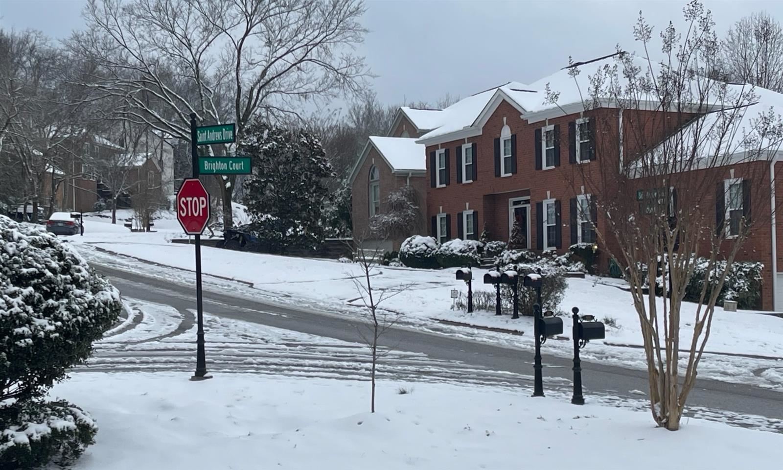Snowy weather